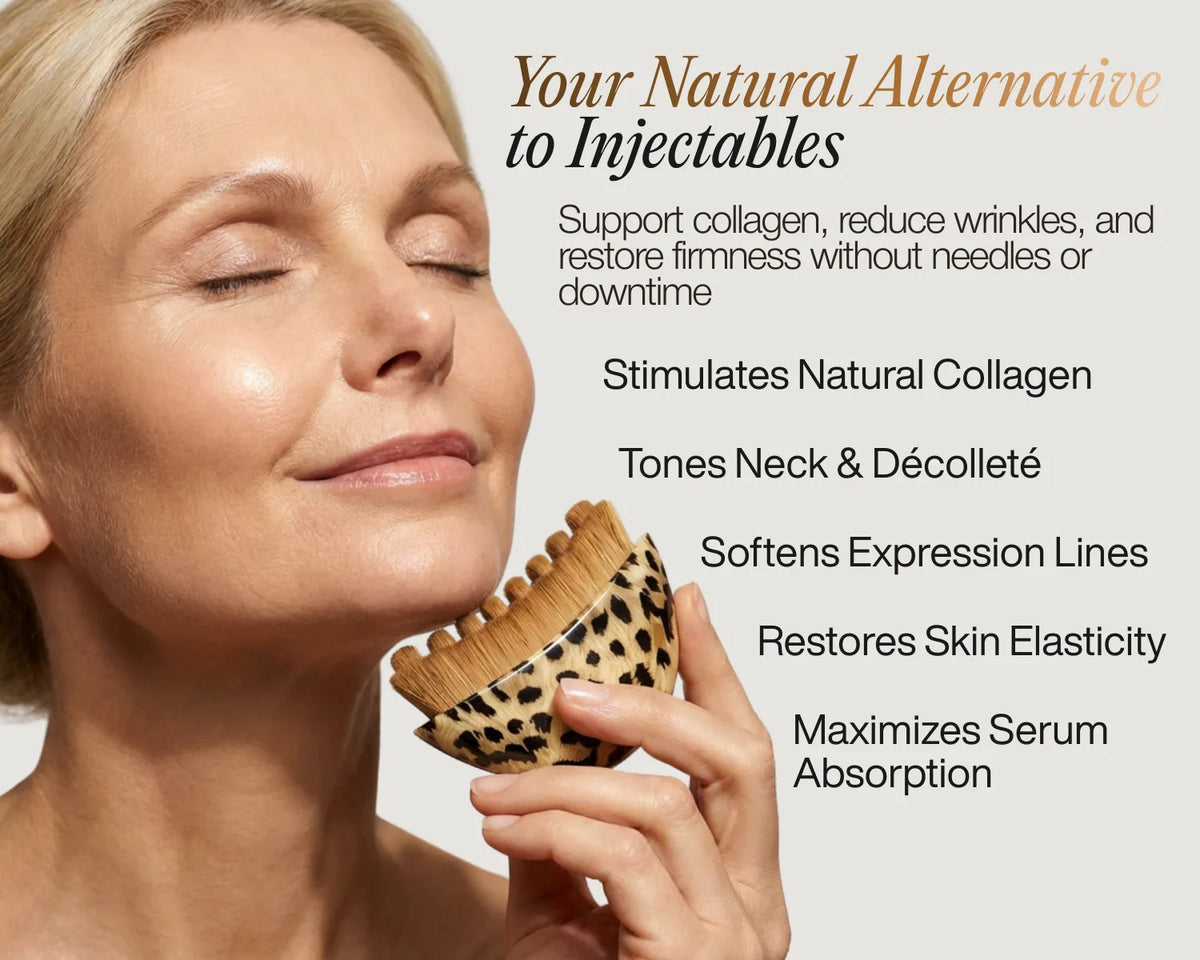 RadiantGlow Facial Brush