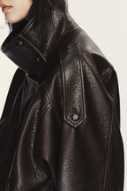 Mujer | Leather Bomber