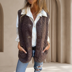 Lynora™ | Soft Button Down Warm Vest