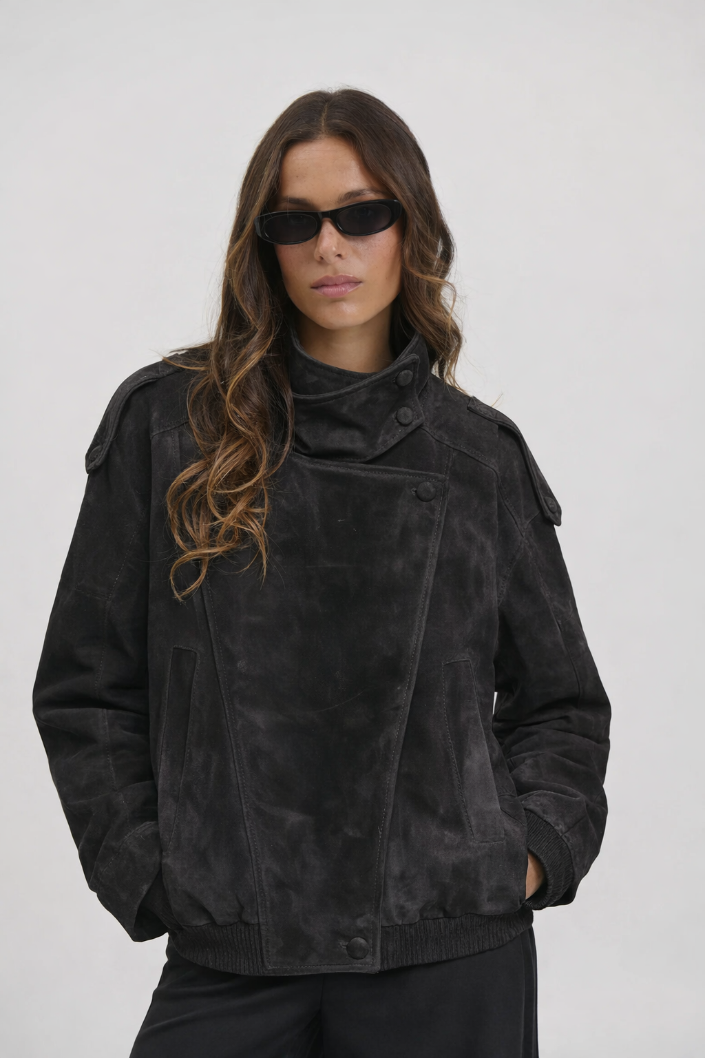 Lucienna | Suede Jacket