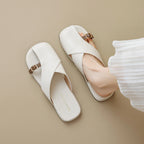 Sora Leather Sandals