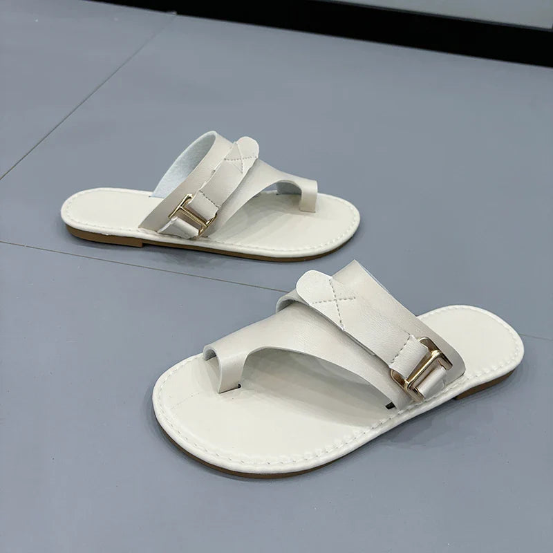 Ashmira Leather Sandals