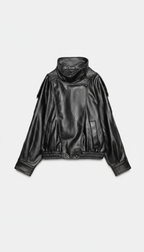 Mujer | Leather Bomber