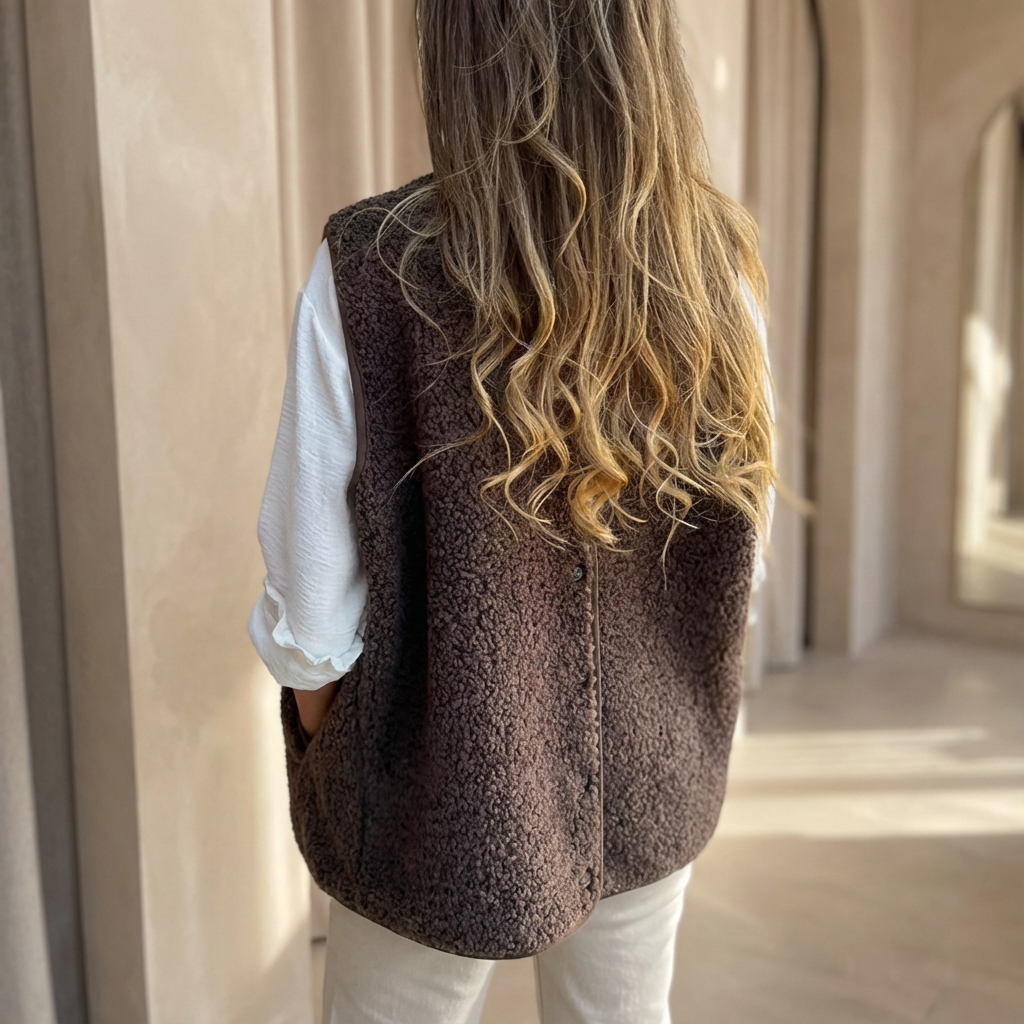 Lynora™ | Soft Button Down Warm Vest